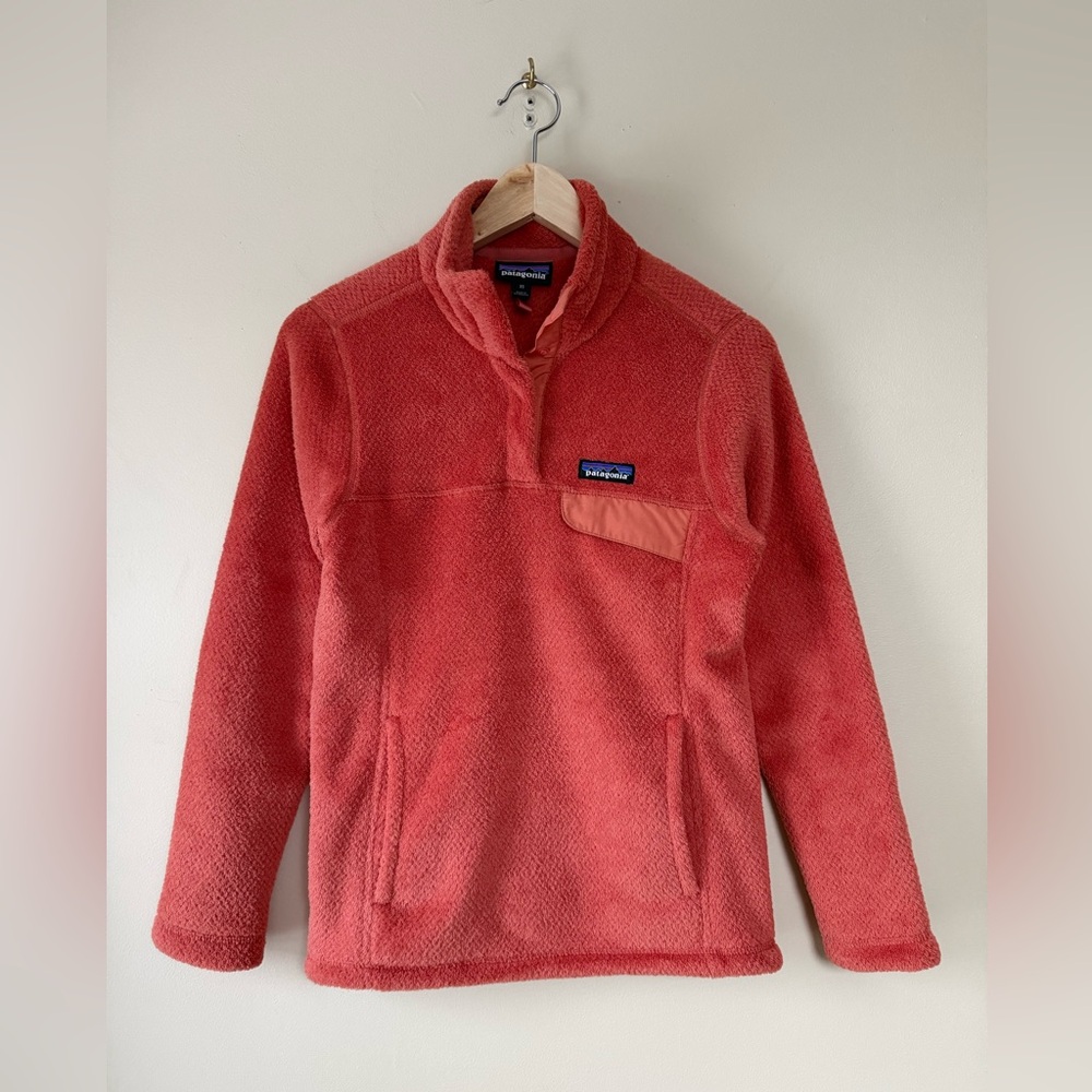 Patagonia Women’s Patagonia Re-Tool Snap T Pullover - Burnt Orange - XS